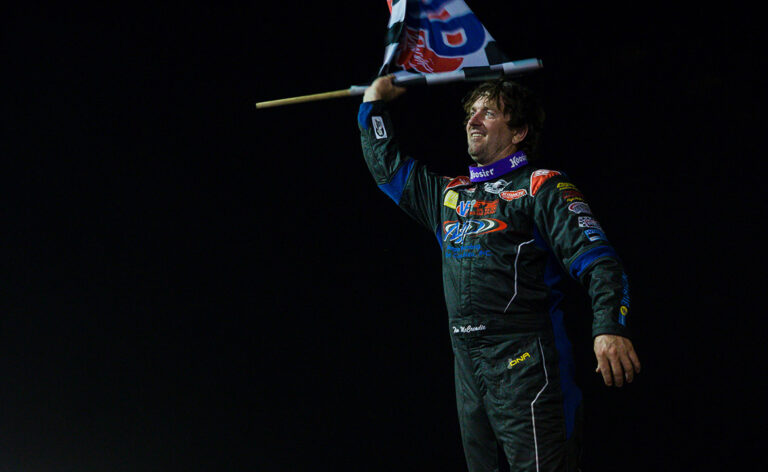 Tim McCreadie celebrates win