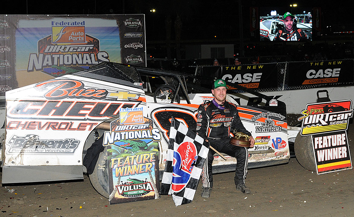 ULTIMATE OPPORTUNIST: Mat Williamson Wins Thrilling DIRTcar Nationals Feature at Volusia