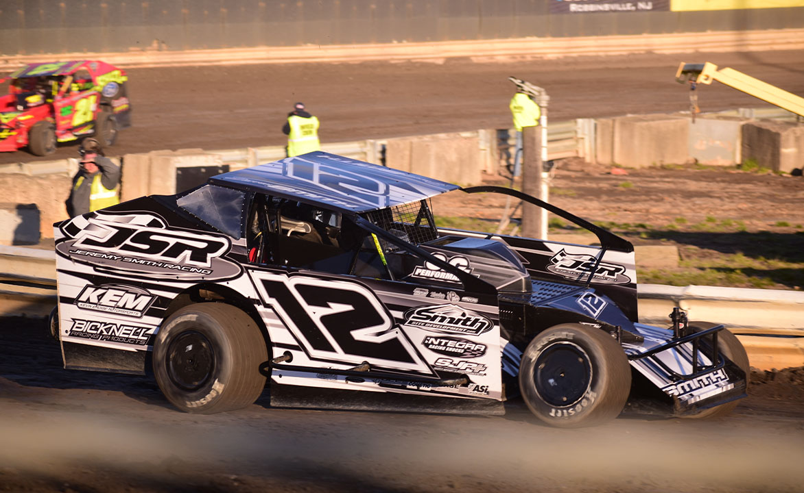 Darren Smith Sticks to Game Plan, Earns Best Super DIRTcar Series Finish at New Egypt