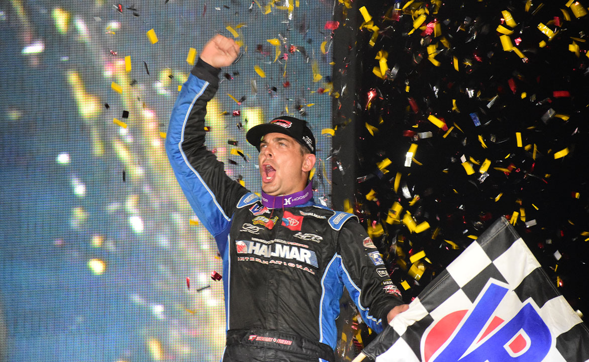 LESSON LEARNED: Stewart Friesen Scores Hall of Fame 100 Victory at Weedsport