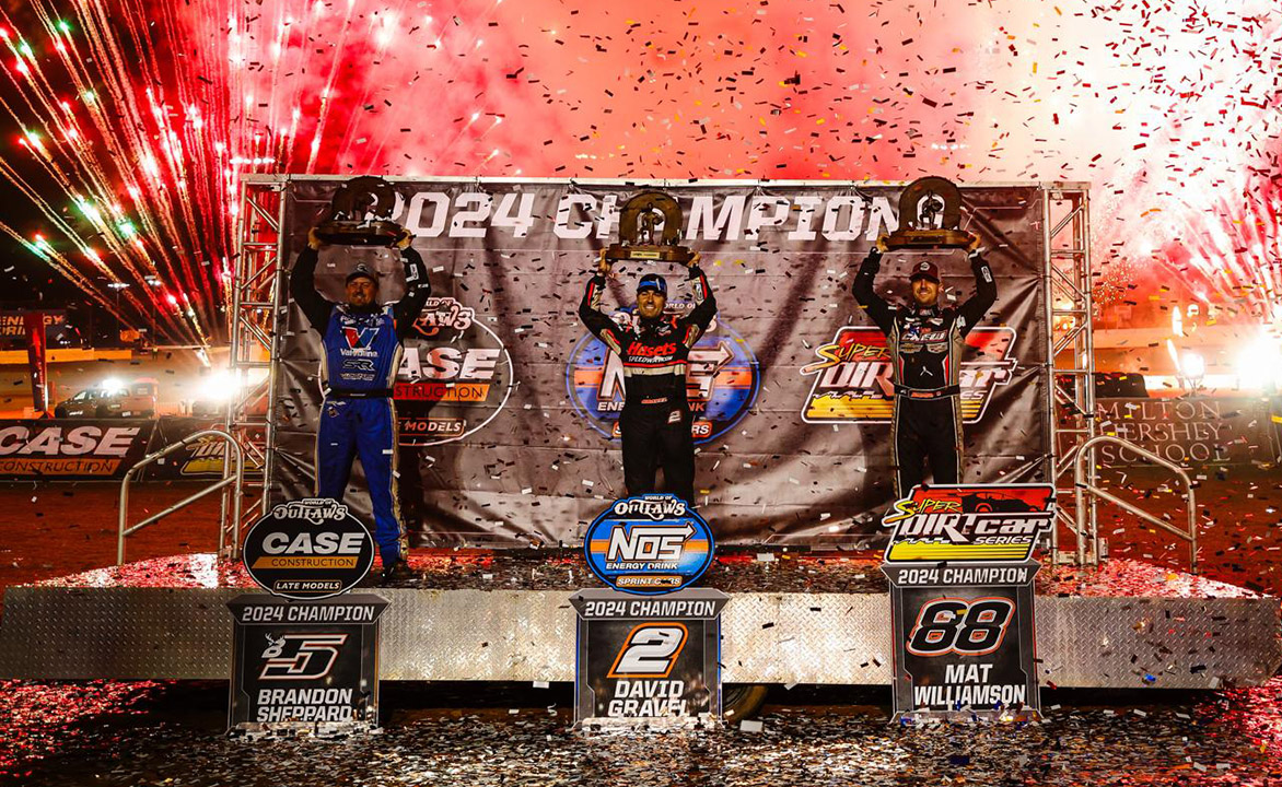 2024 WORLD CHAMPIONS: Gravel, Sheppard, Williamson Claim Championships at World of Outlaws World Finals